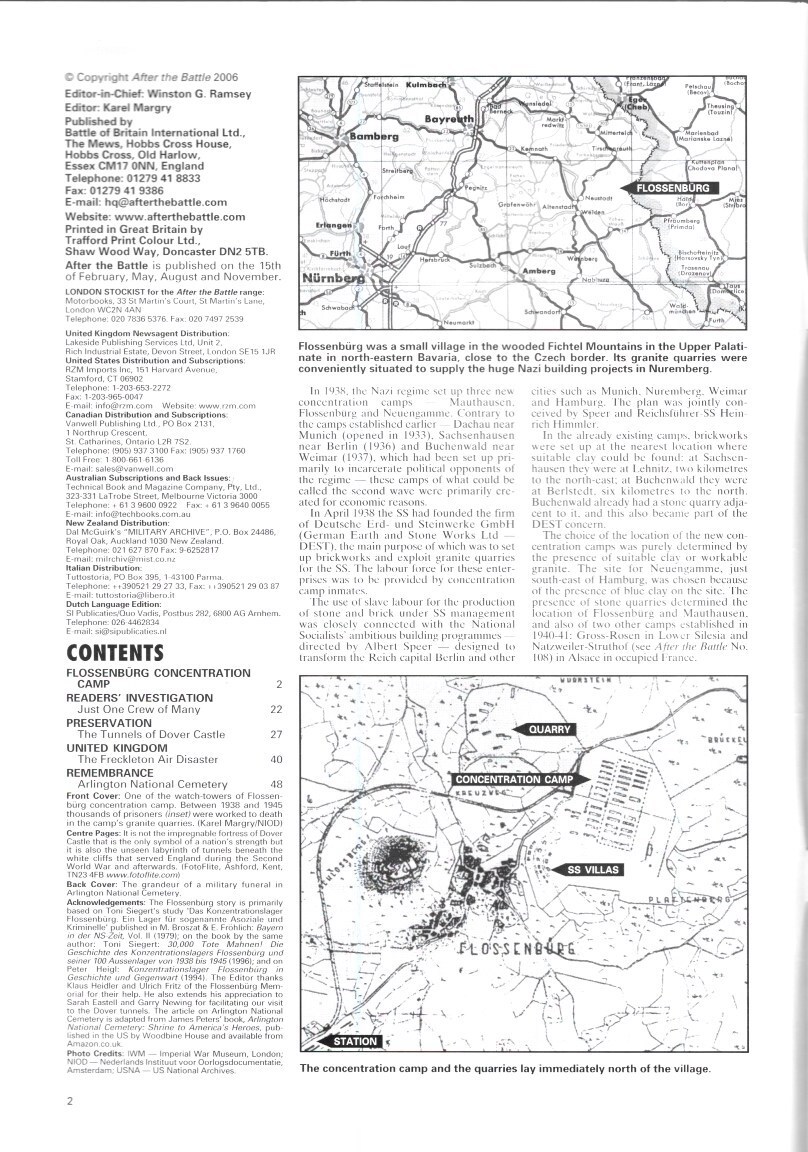 After The Battle 131 Flossenburg Concentration Camp Tunnels Dover Castle SS