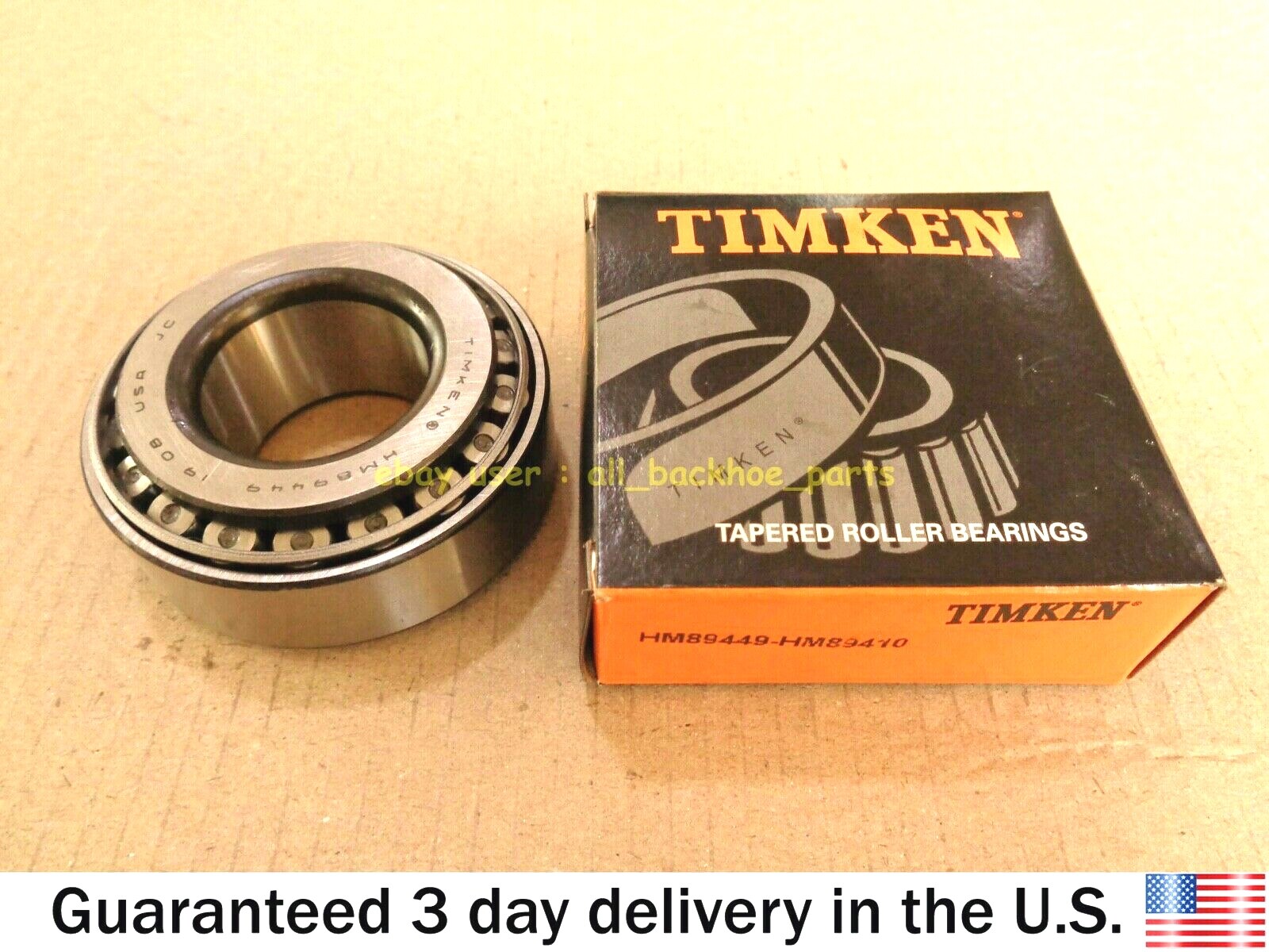 JCB BACKHOE - GEN. TIMKEN BEARING HM89410 / HM89449 (PART # 907/08300 907/M5375)