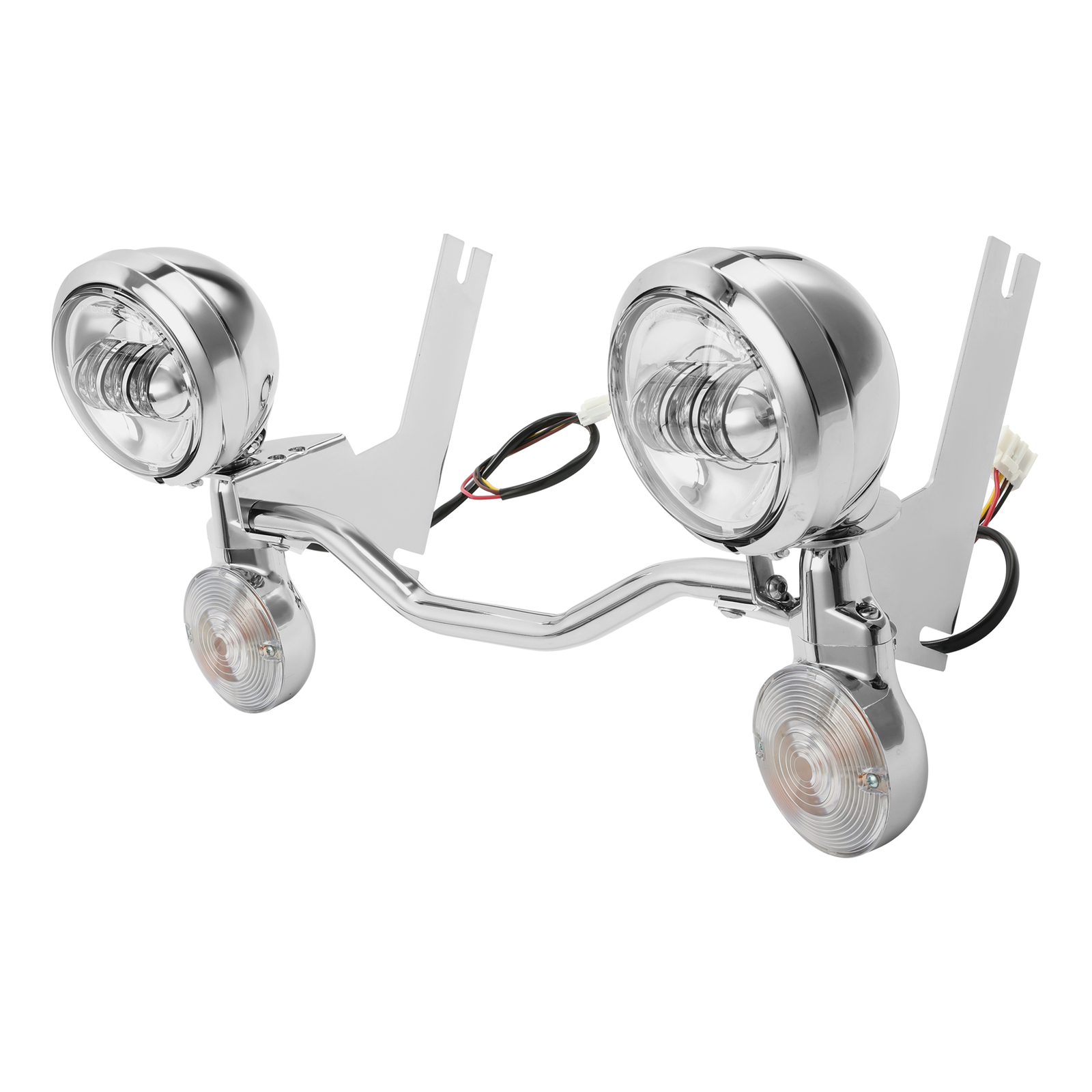 LED Passing Turn Signal Fog Spot Light Bar Fit For Harley Road King 1994-2024 23