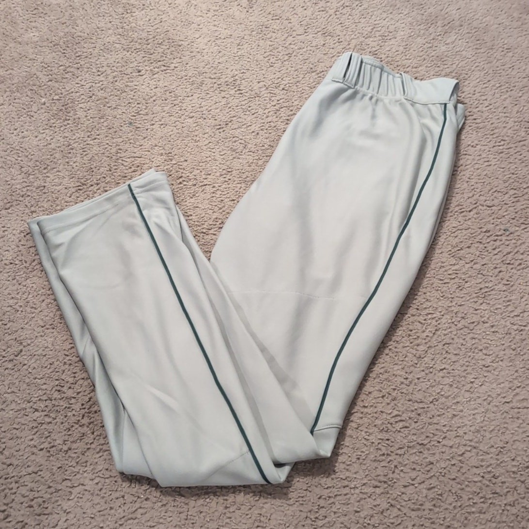 Adidas Baseball Pants Men's S NWOT Green Pinstripe/Logo