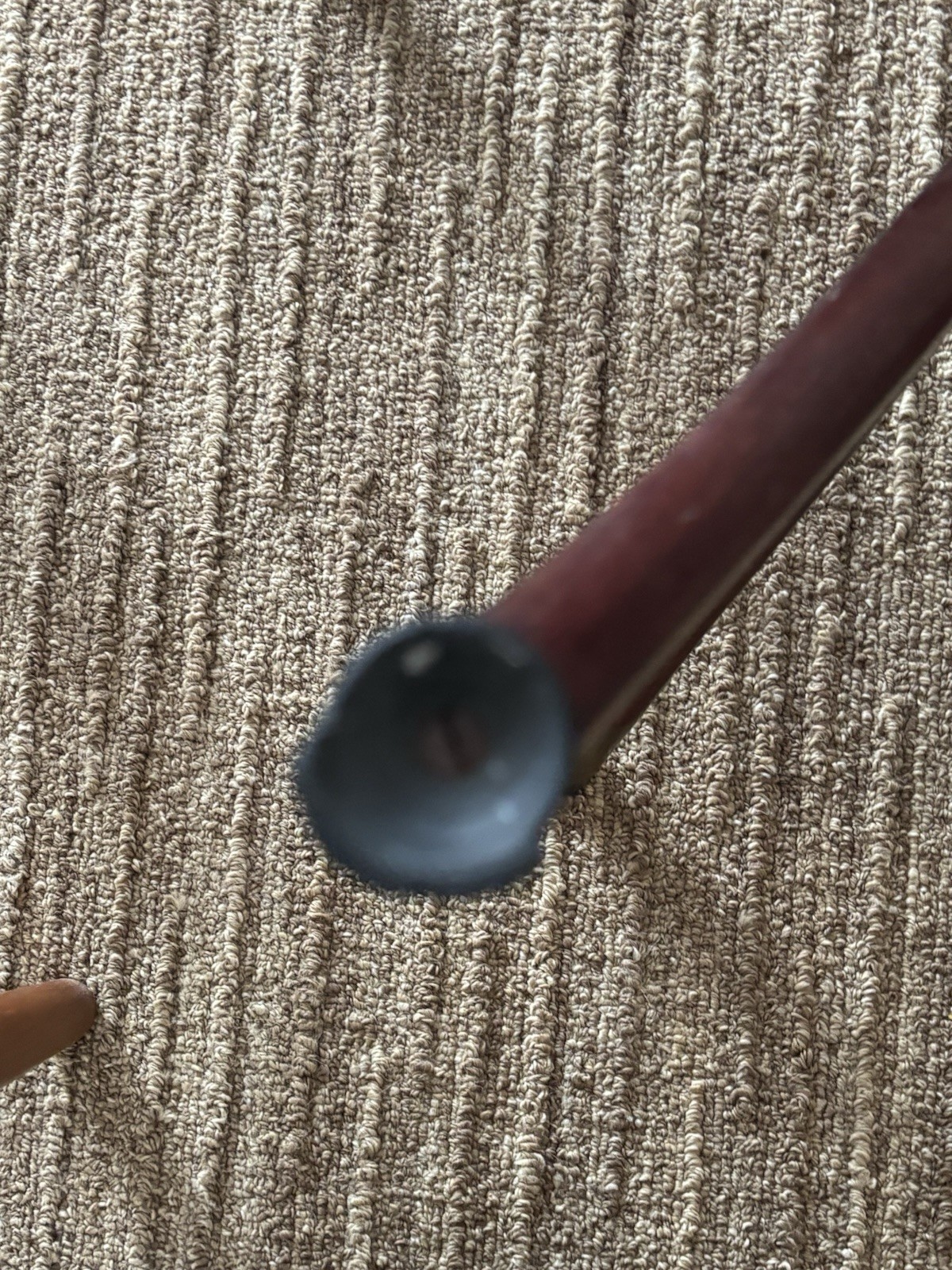 VTG Mid-Century Modern Spider Leg Tray Table Folding Base Brass Tips No Tray MCM