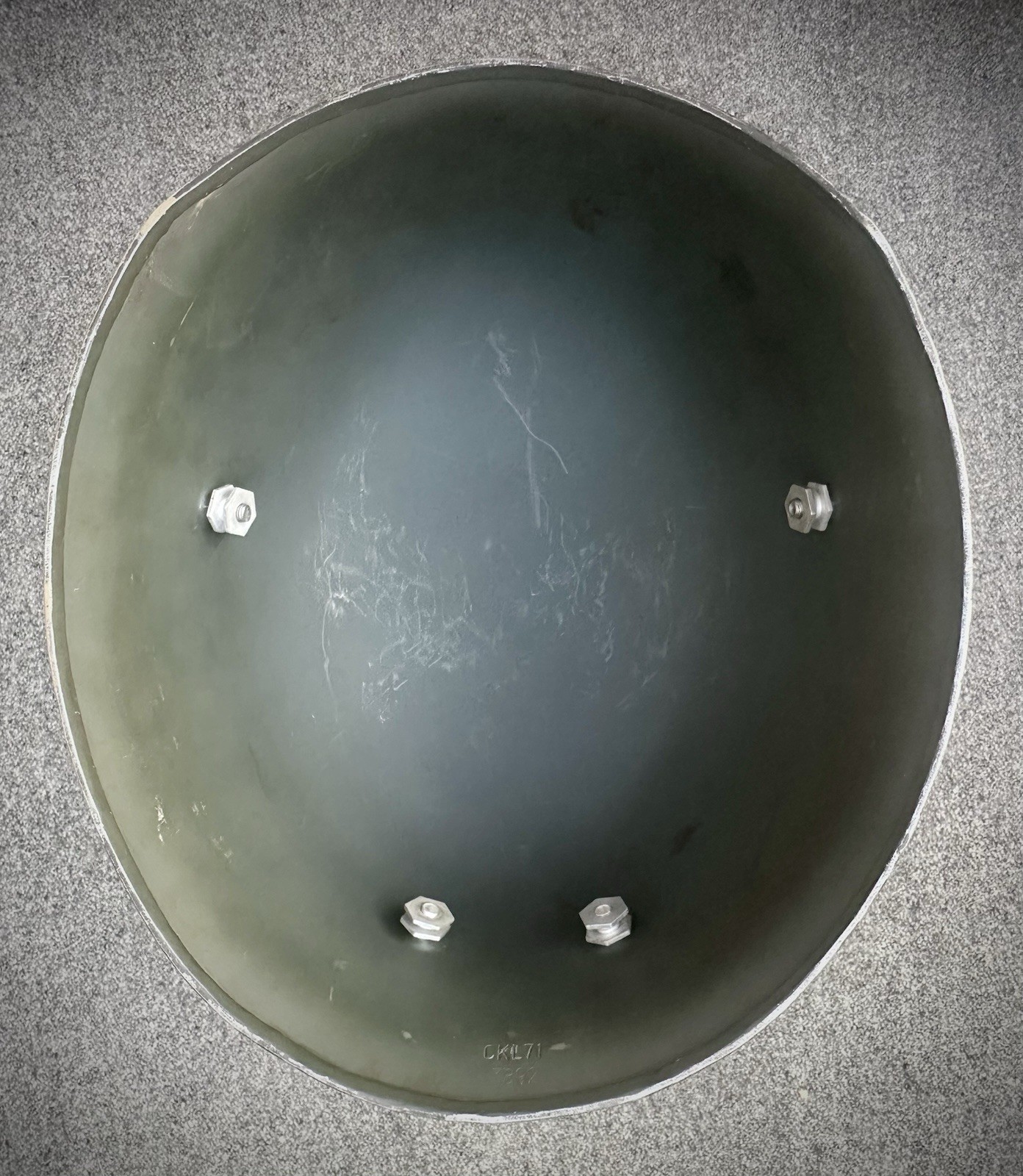 Vintage At The Front Fallschirmjäger M38 Tropical Camo Helmet/Size 71/Shell Only