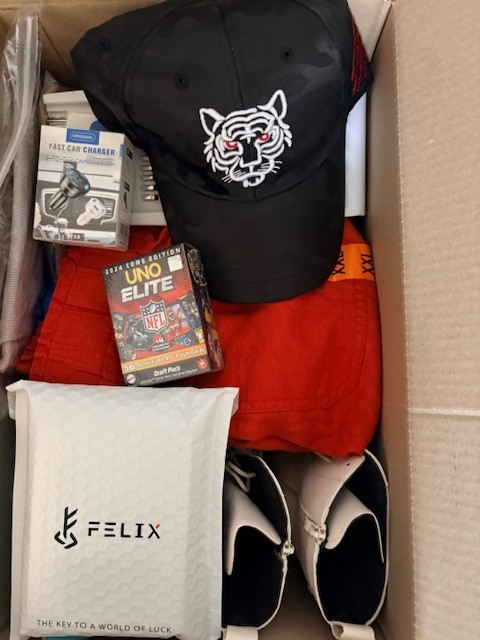 Mystery Random, Unclaimed ALL new 20+ items. Wrapped & Unwrapped