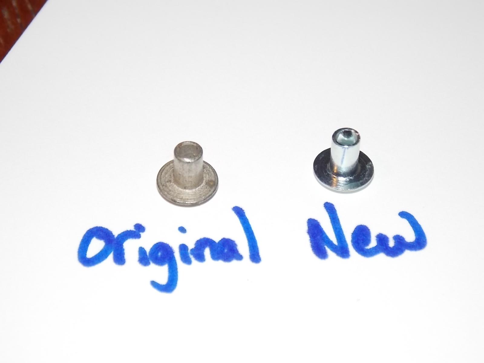 reproduction bicycle bike fender rivets for schwinn and others