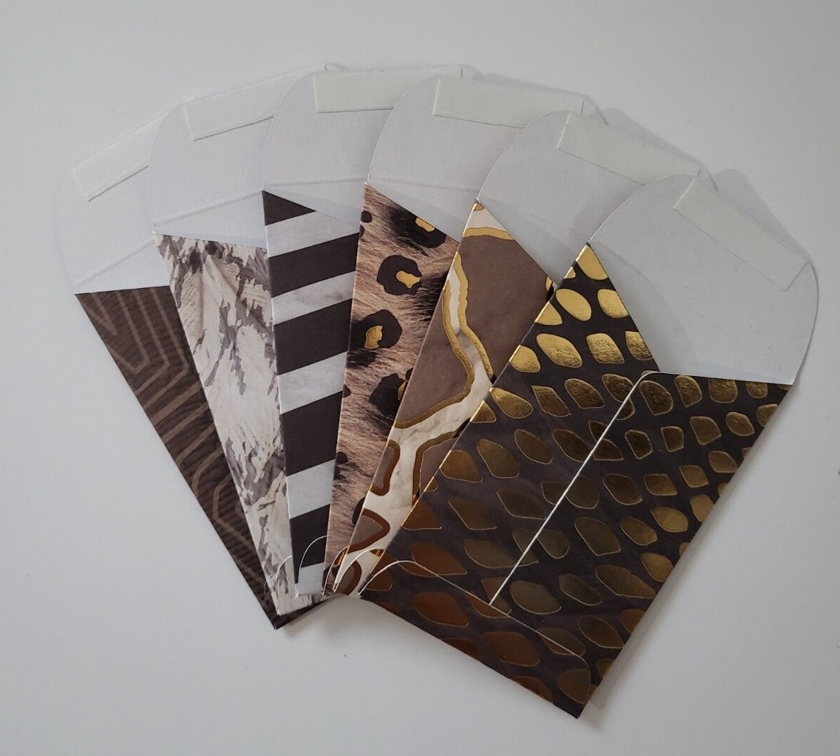 All Occasion Mini Envelopes, Multi-purpose/Everyday Gift Card Holders - Set of 6