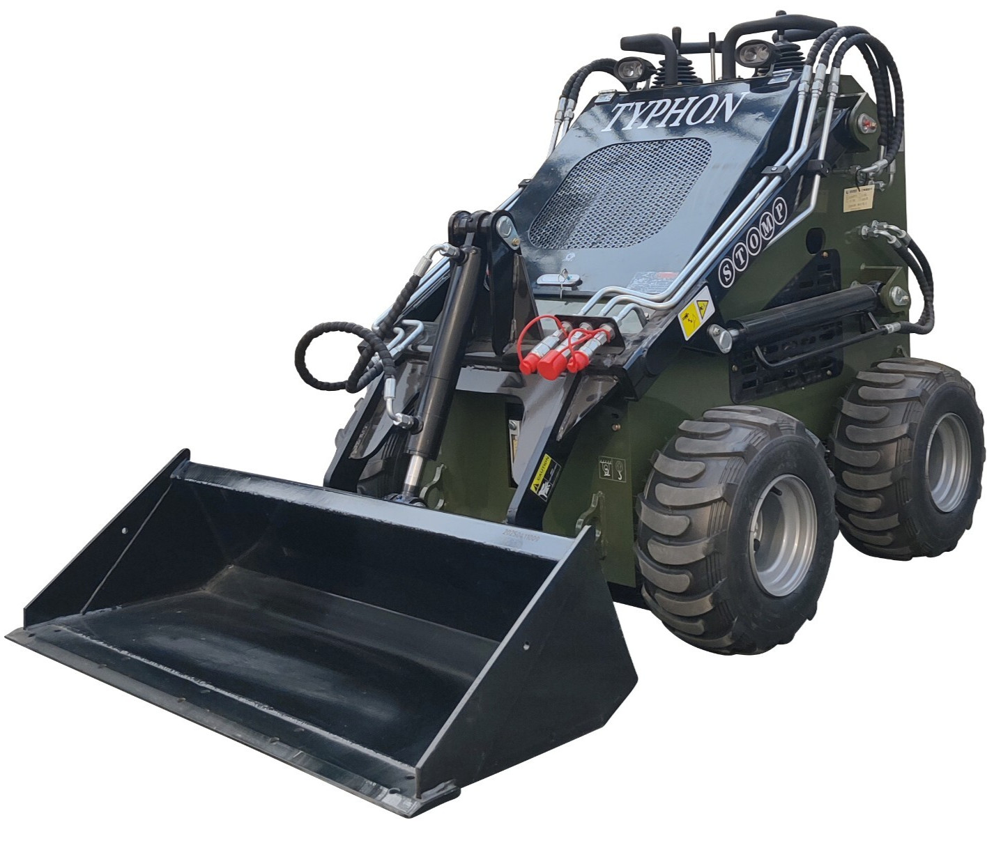 Mini SkidSteer Loader Wheel Honda EPA Gas 22.1 HP Engine  FREE SHIPPING