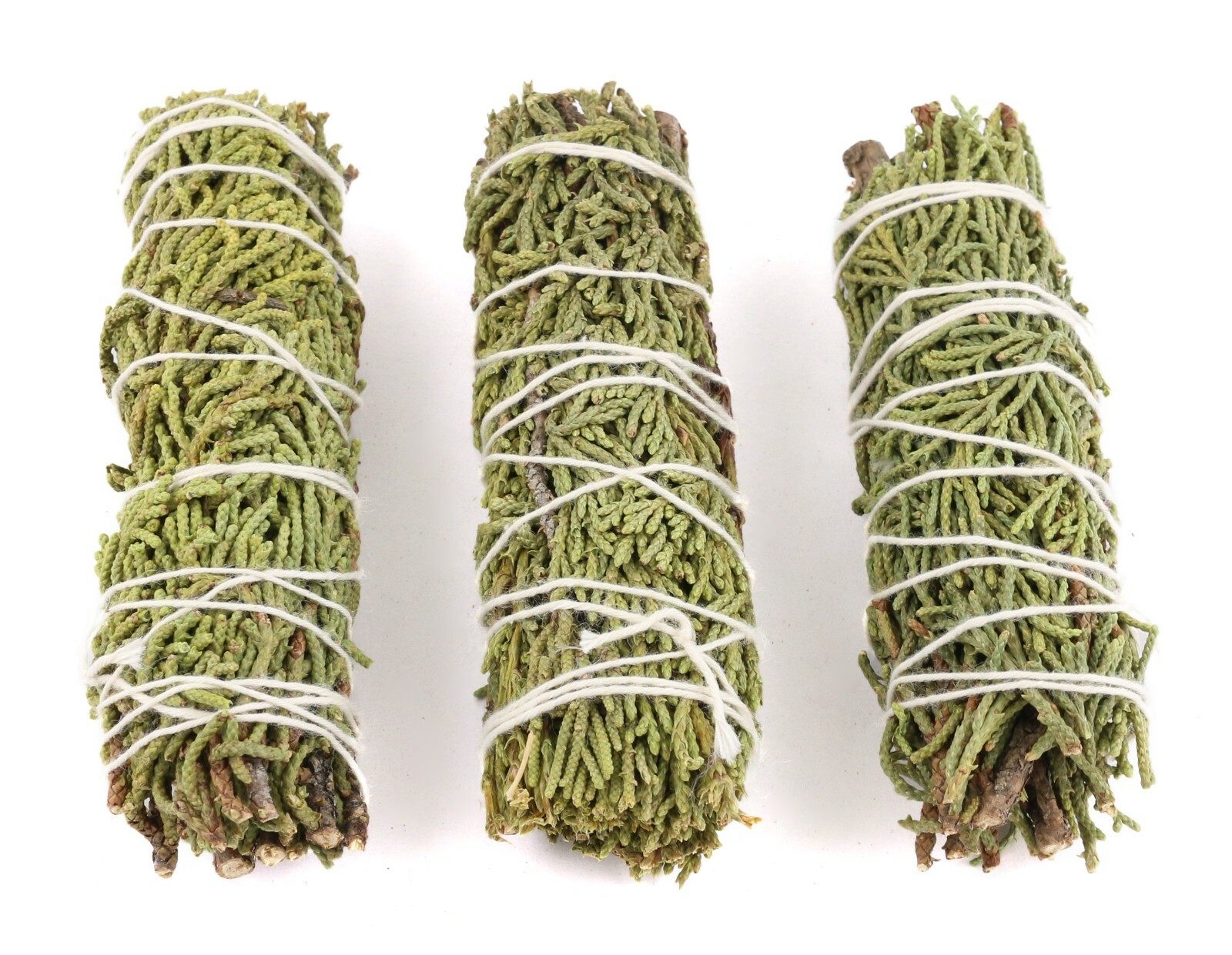 3 Pack Juniper Sage Smudge Sticks Bundles for Strength and Cleansing with Guide