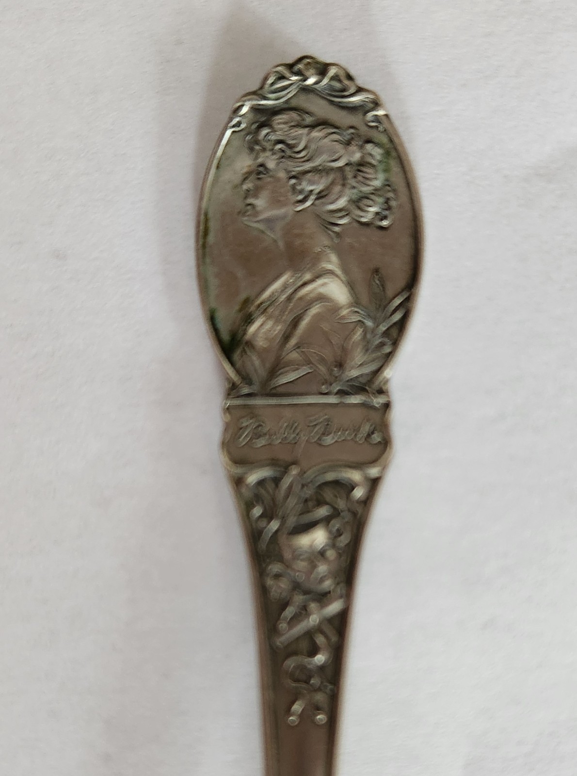 Antique Billy Burke Colonial Silver Spoon, Glinda the Good Witch, Wizard of Oz