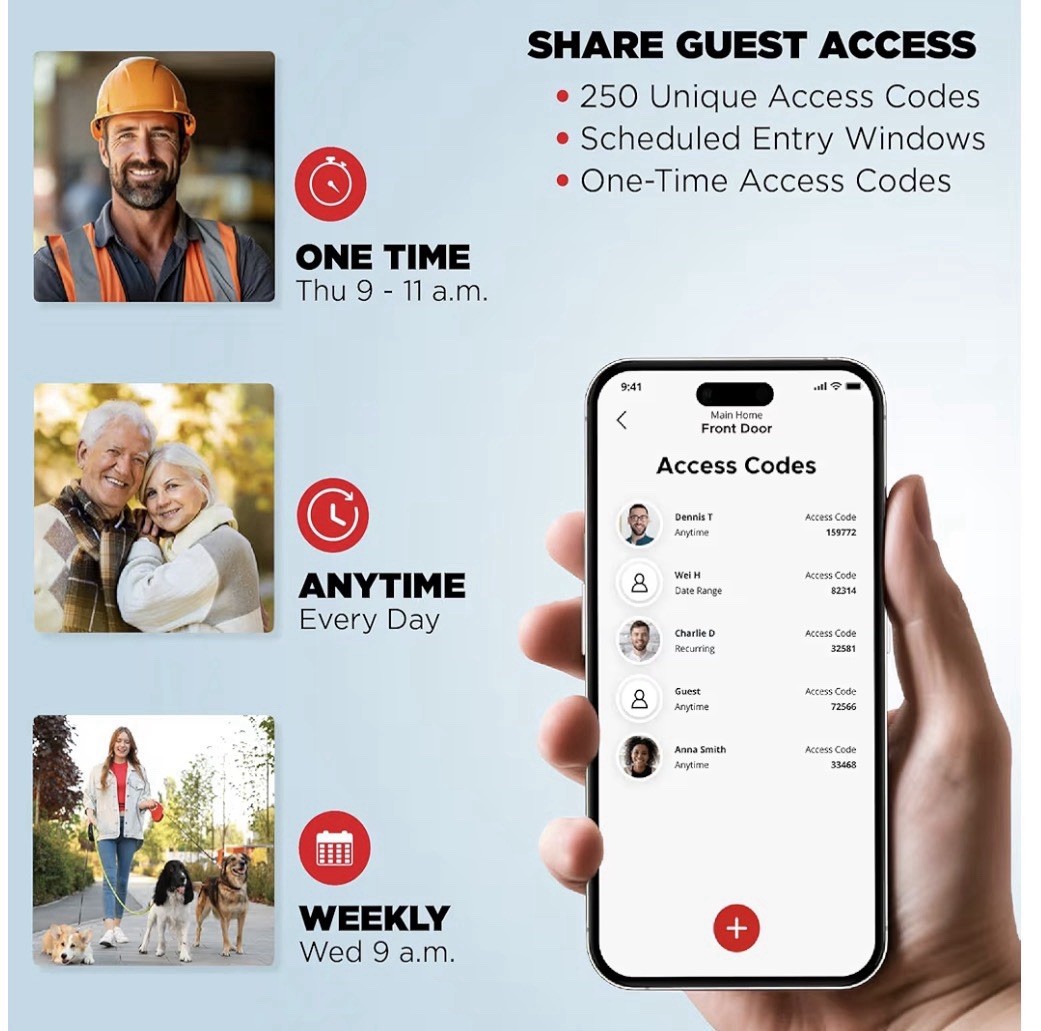 Kwikset Touchscreen Wi-Fi Enabled Smart Lock. Keyless Entry Matte Black. New.