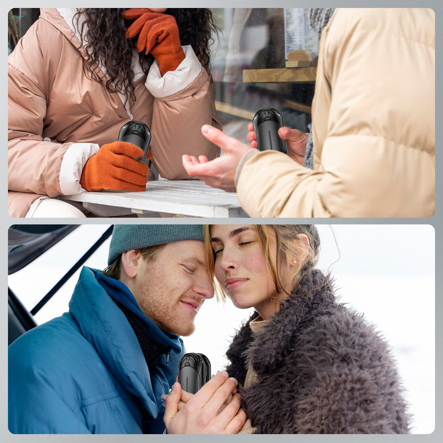 Hand Warmers Rechargeable 2 Pack, 3 Heat Levels (95–131°F) Best Gift