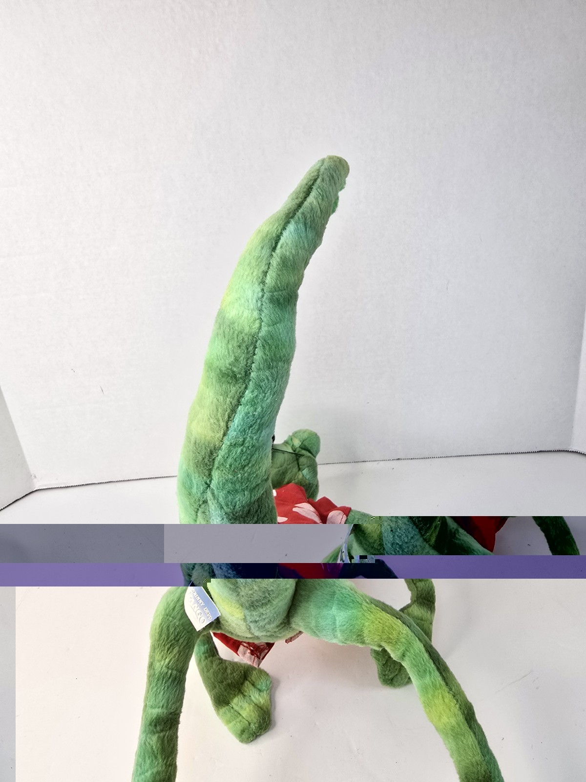 Rare RANGO Movie Johnny Depp Chameleon 18" Bendable Posable Plush Figure Hanger