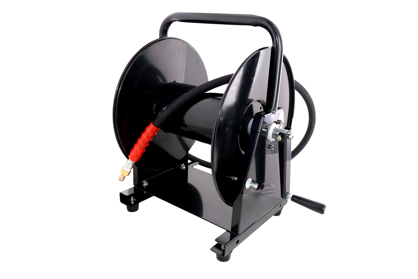 5000 PSI 3/8" x 200' Hose Reel for High Pressure Power Washer and Sewer Jetter