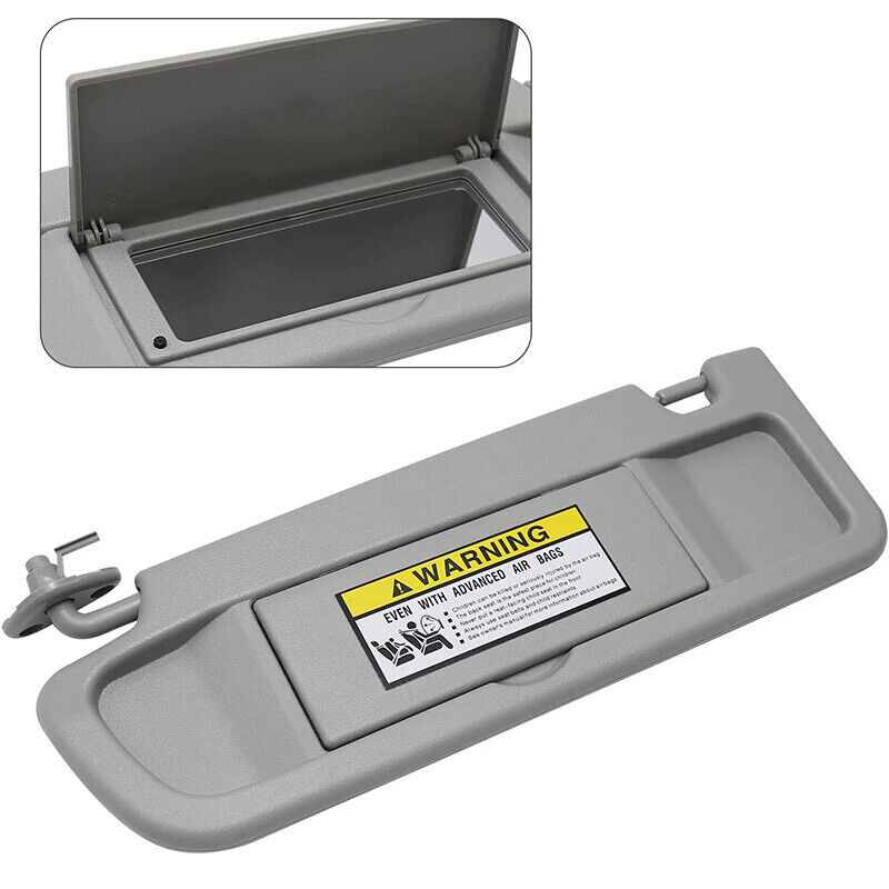 Left Driver Side Sun Visor for Honda Civic 2006-2011 Light Gray 83280-SNA-A01ZC