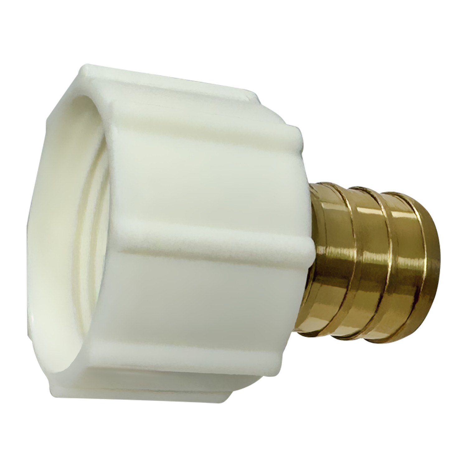 25 Pack XFITTING 3/4" Pex x 3/4" Female Swivel Adapter, Lead Free Brass
