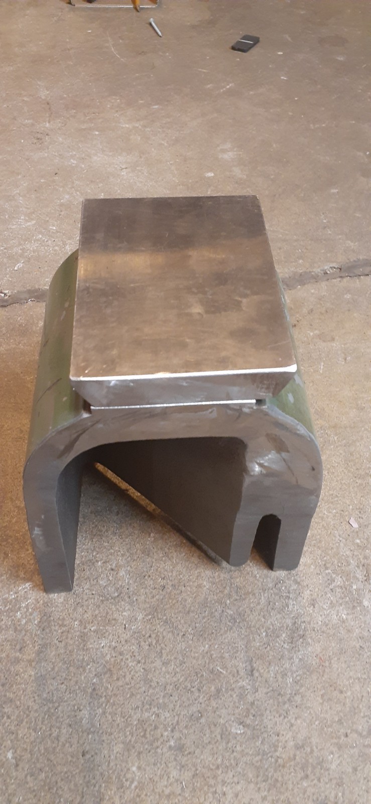 HARDINGE DV-59-3-1/2" DOVETAIL BED SLIDE With CAST IRON BED CUT TO 4-3/4" Long