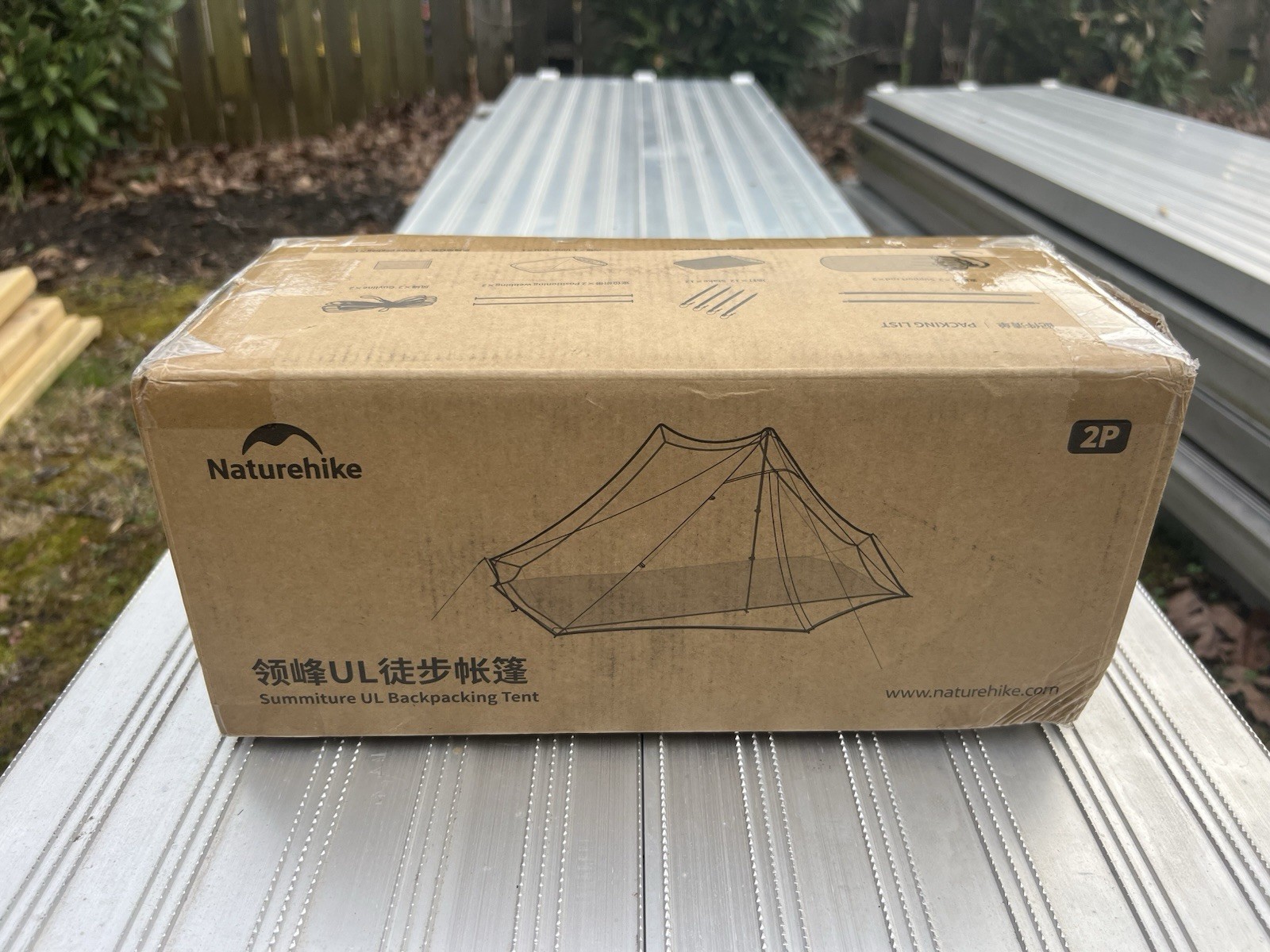 Naturehike Summiture 2 Person Ultralight Backpacking Tent New $5 Shipping US