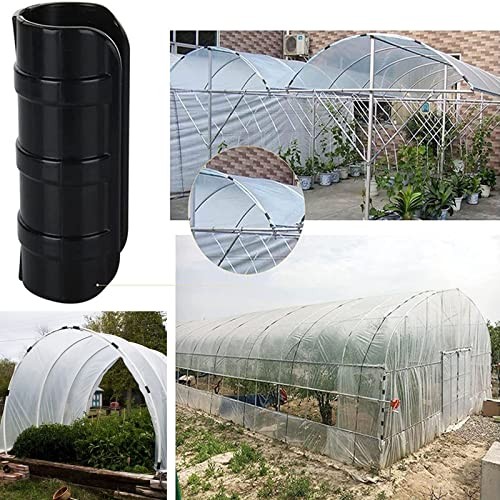 50 PCS Greenhouse Clips 3/4 inch Plastic Greenhouse Clamps Ø 3/4"(19mm)-50PCS