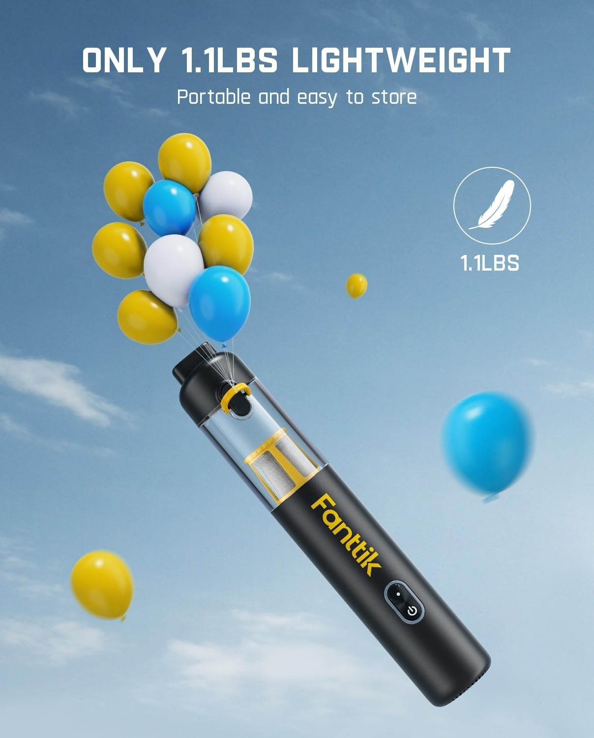 New Slim V8 APEX Car Vacuum, 4-in-1 Portable Mini Cordless Vacuum.