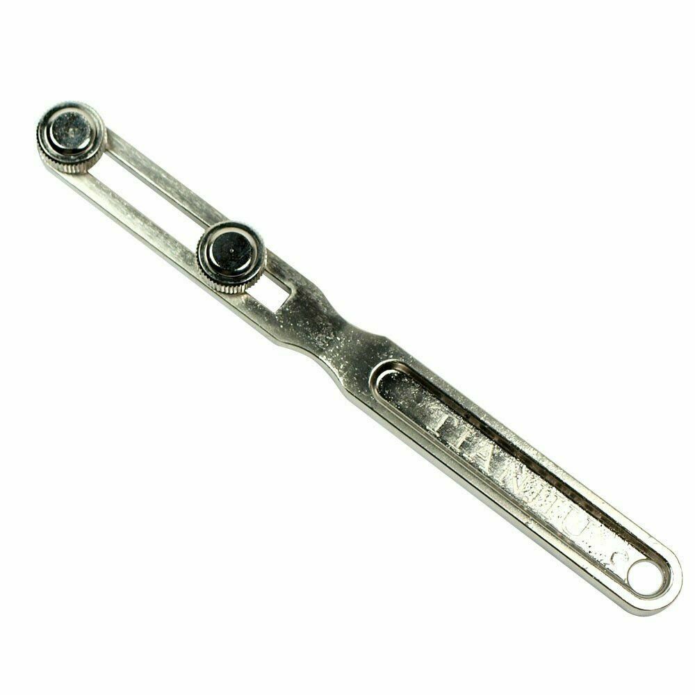Waterproof Adjustable Watch Back Case Opener Remover 7" Steel Wrench Tool #2015