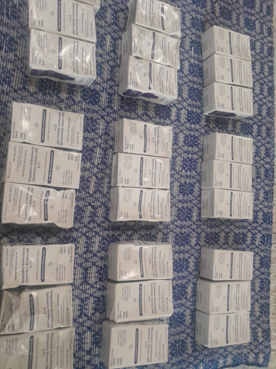 Olopatadine Hydrochloride Ophthalmic Solution, USP 0.1% , 5 ml Drops