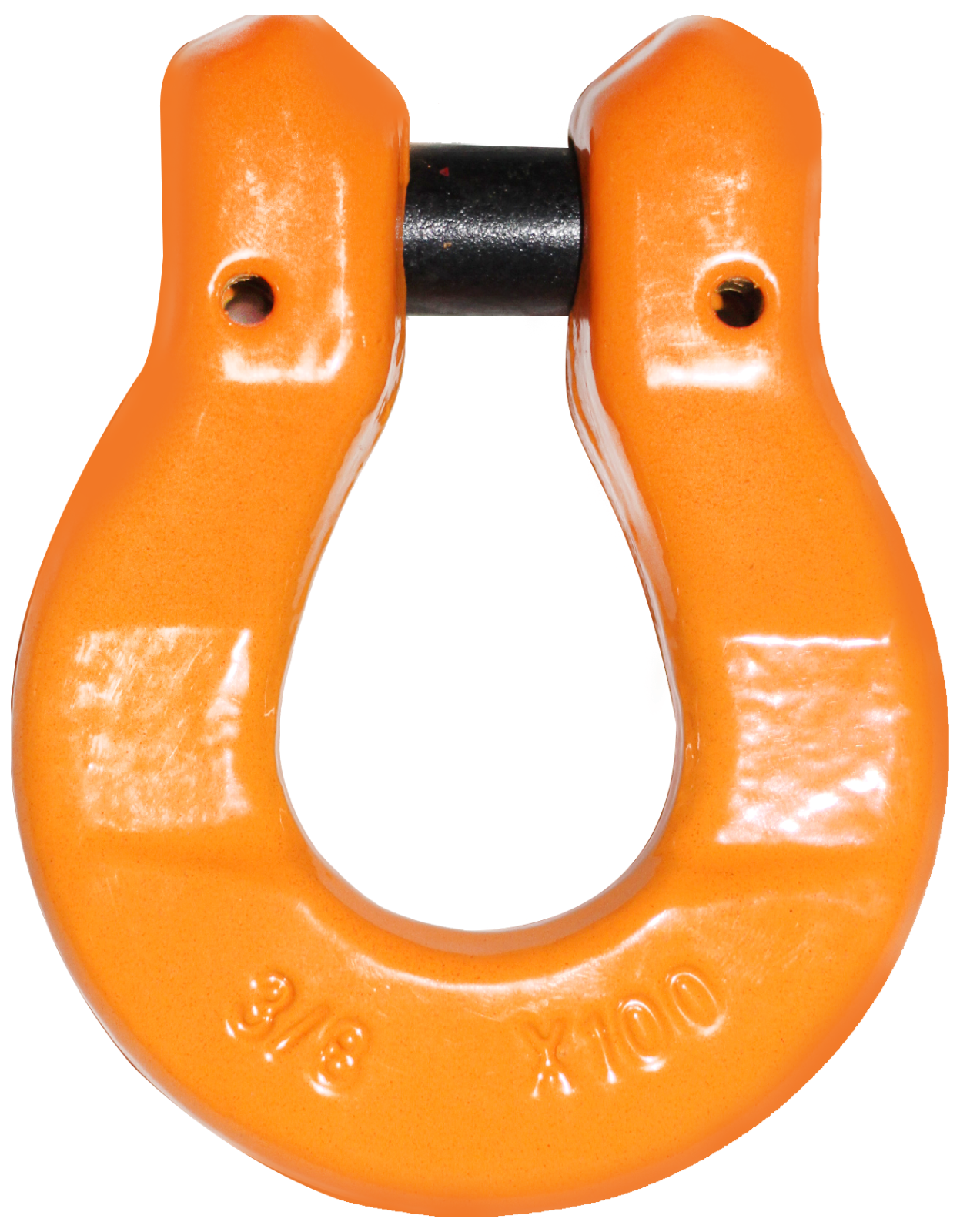 Grade 100 Omega Link for 9/32" - 5/16" Chain 5,700 lbs Working Load Lifting Ring