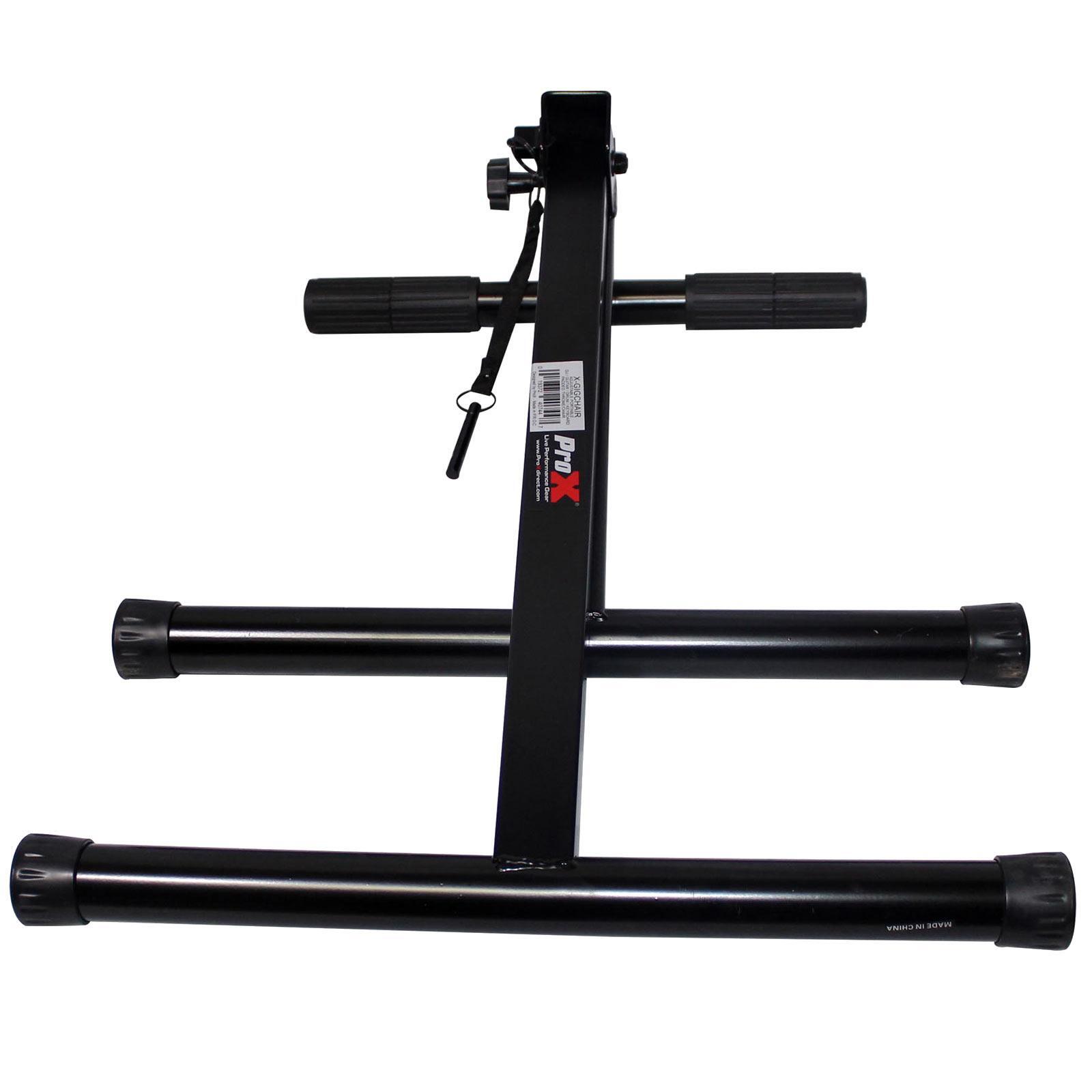 ProX X-GIG CHAIR Portable DJ Adjustable Velvet Covered Padded Foam Chair