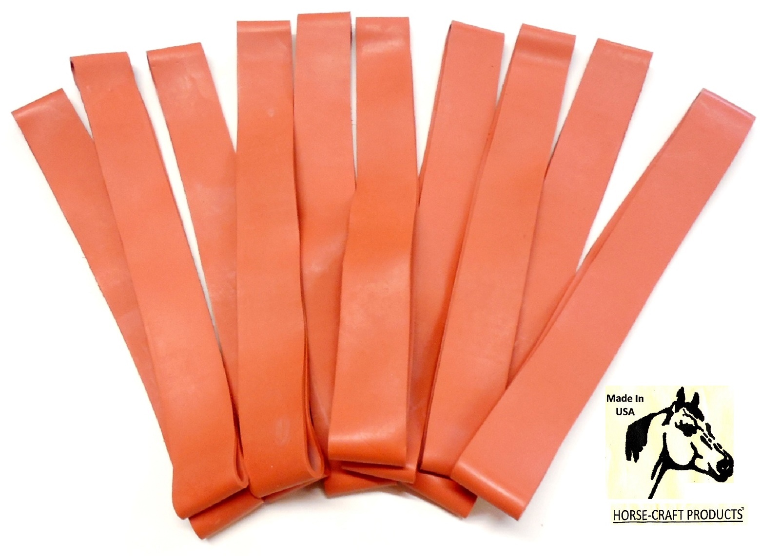 Red Dally Wraps 10 Pack Pro Saddle Horn Wraps by Horse-Craft New Free Ship