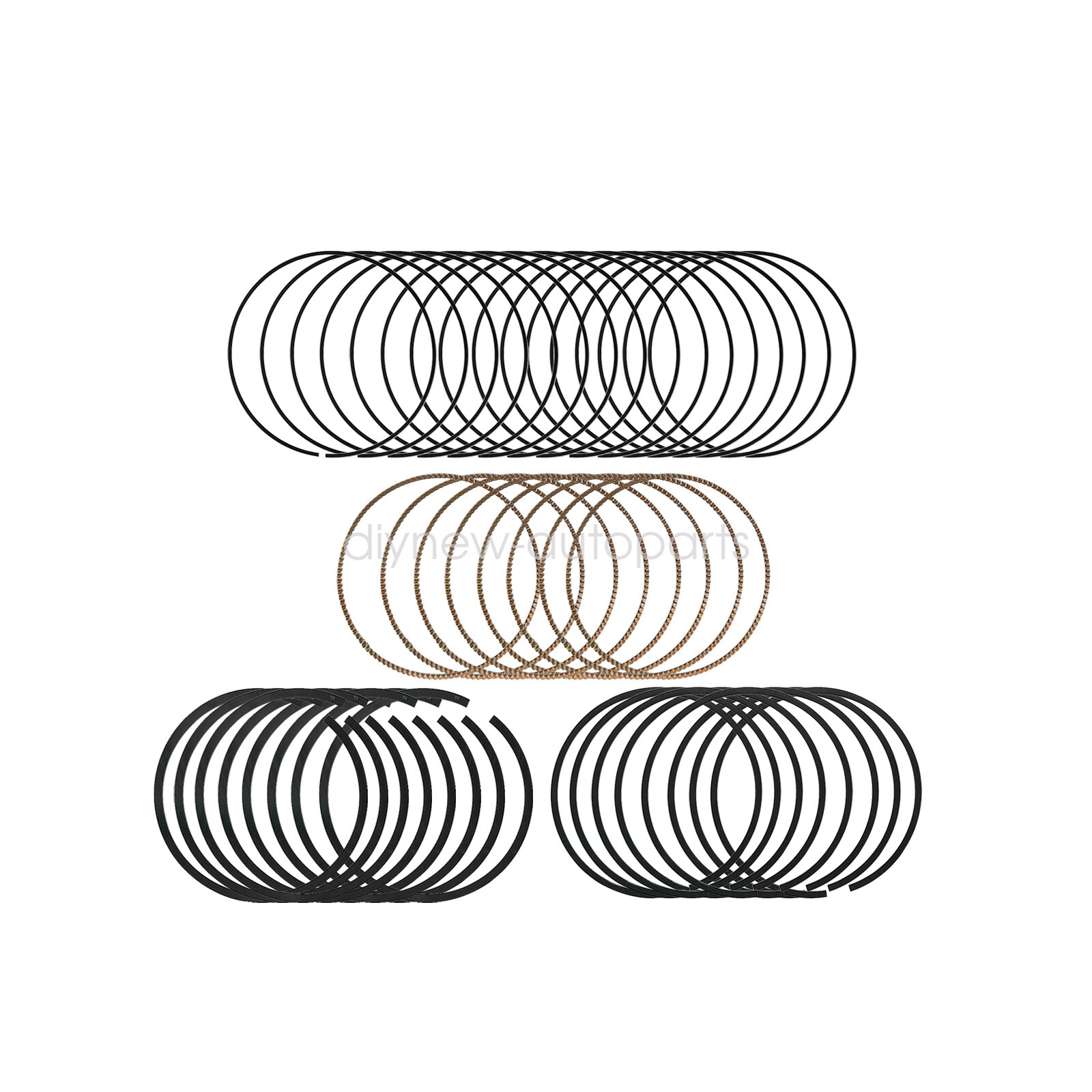 New Piston Rings Fits 09-16 Chrysler Aspen Dodge 1500 2500 Jeep Ram 5.7L HEMI