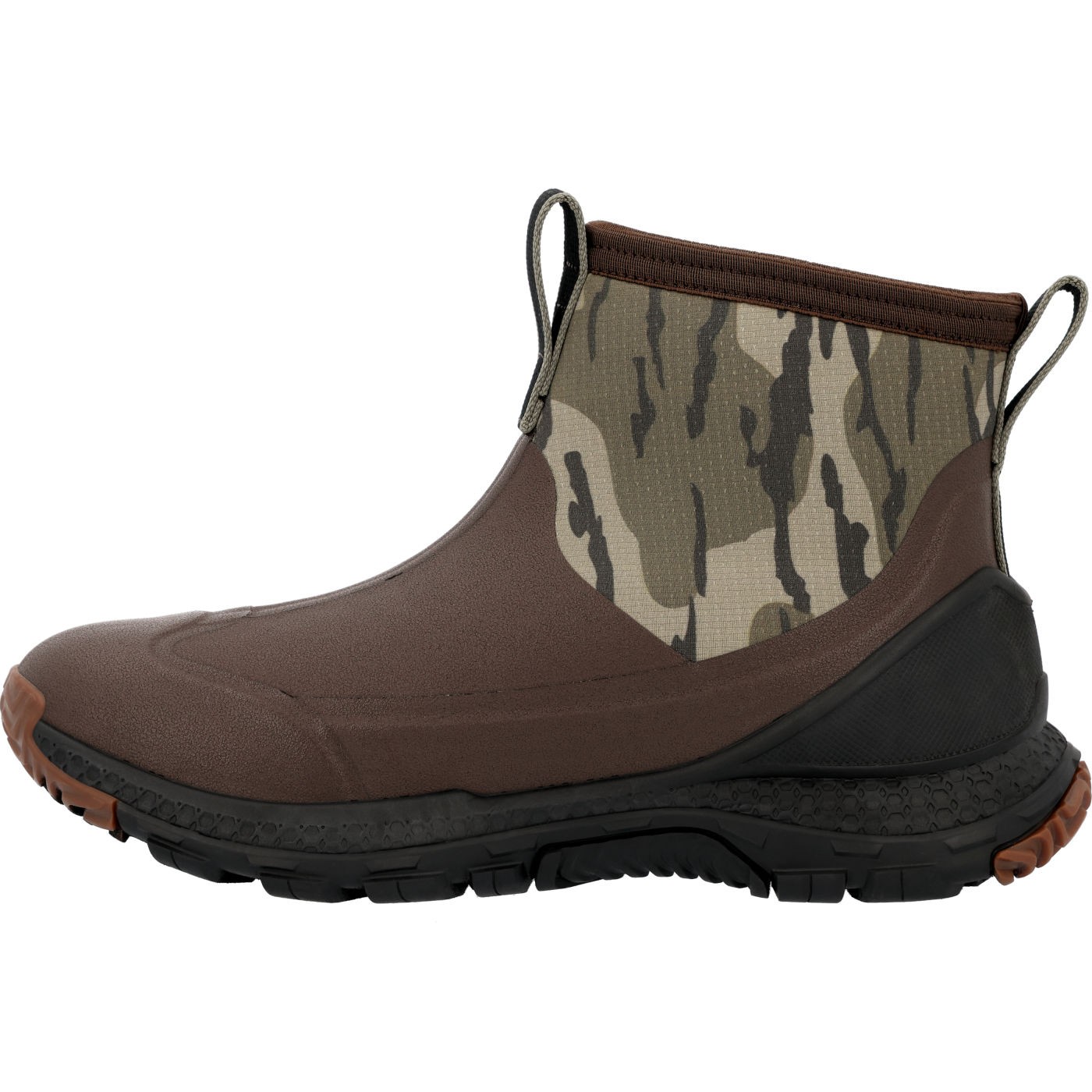 Muck Boots Outscape Max Waterproof Boots - Mossy Oak Bottomland Pattern MTSWMOB2