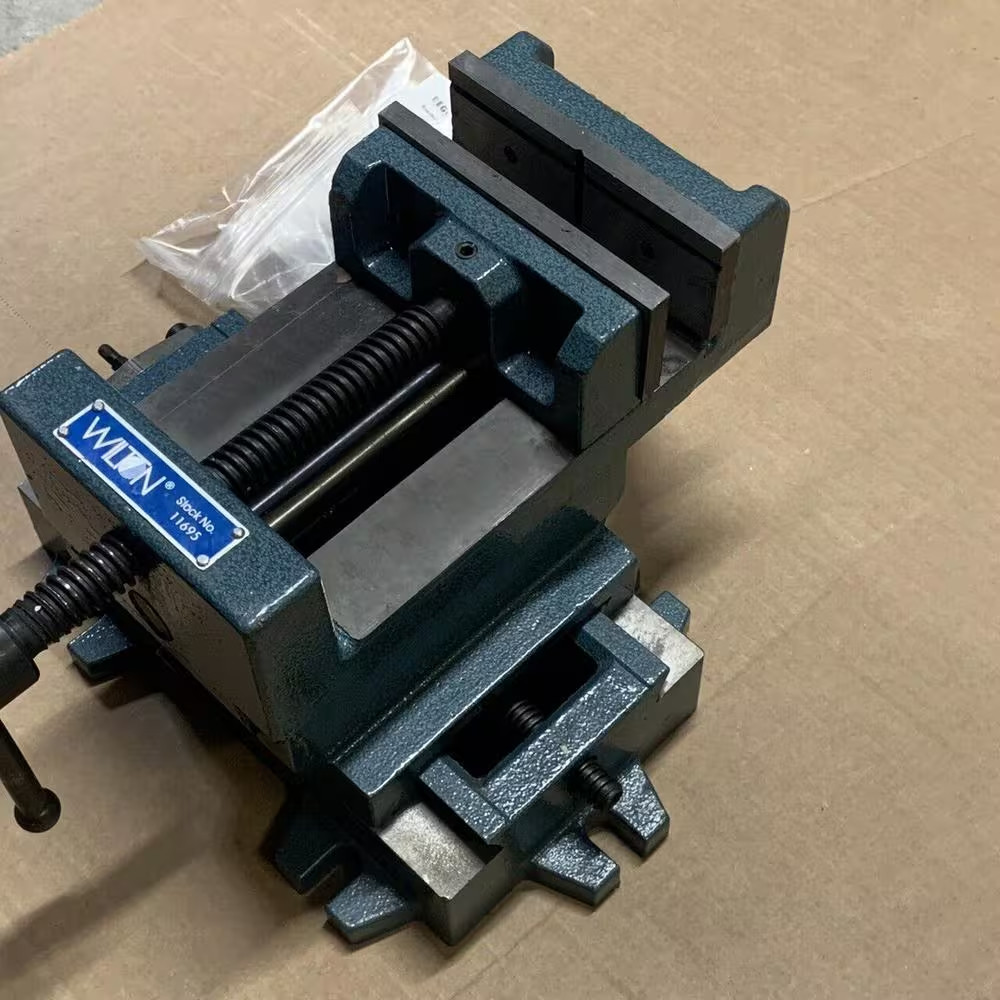 5 In. Cross Slide Drill Press Vise
