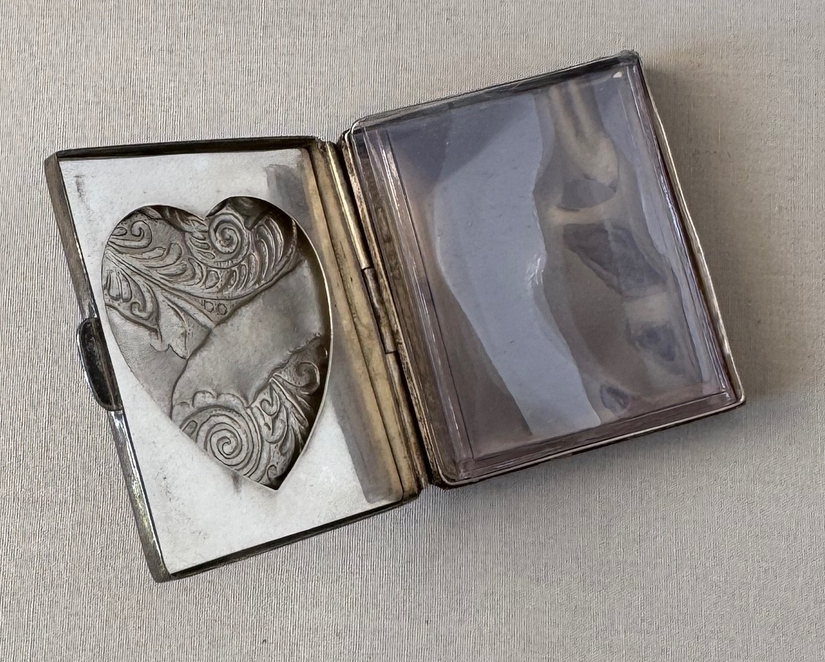 Antique REO Sterling Silver Fold Out Photograph Album;Y468