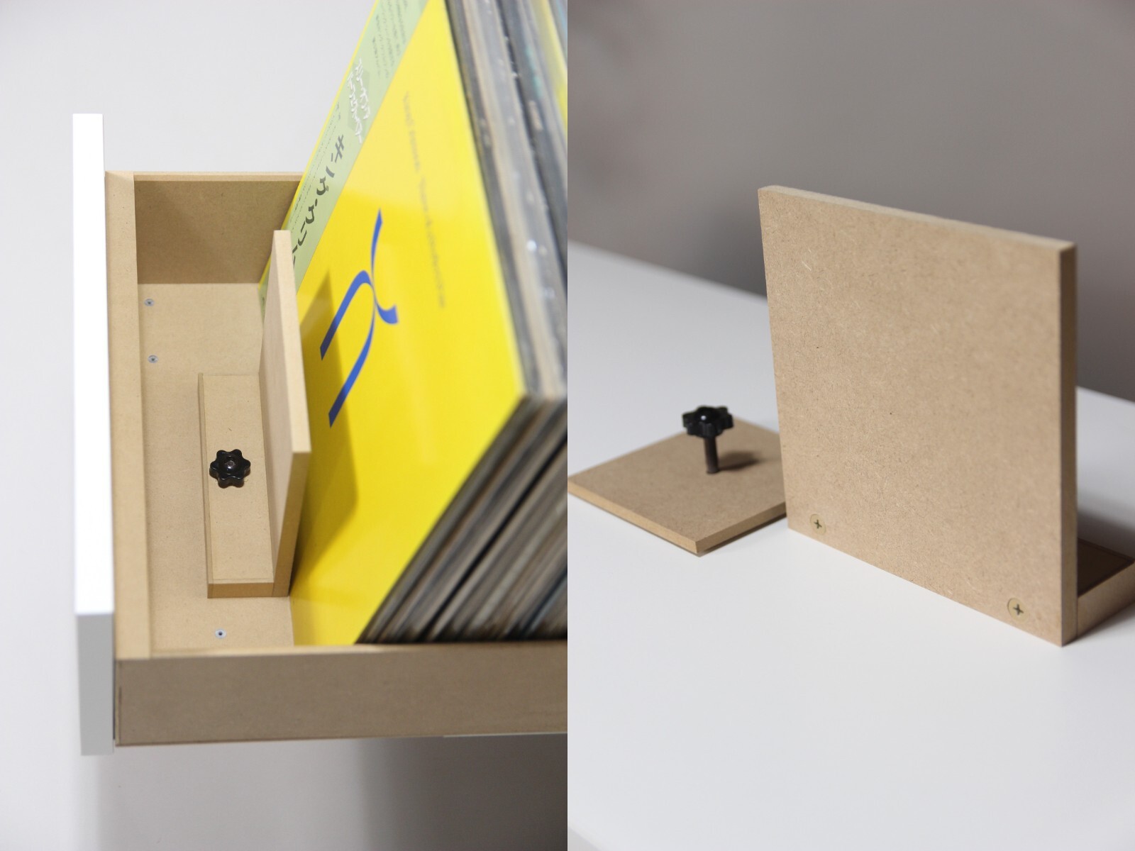 Vinyl Record Dig Storage for IKEA Kallax：DIY Drawers, LP Cabinet, Dj Insert Box