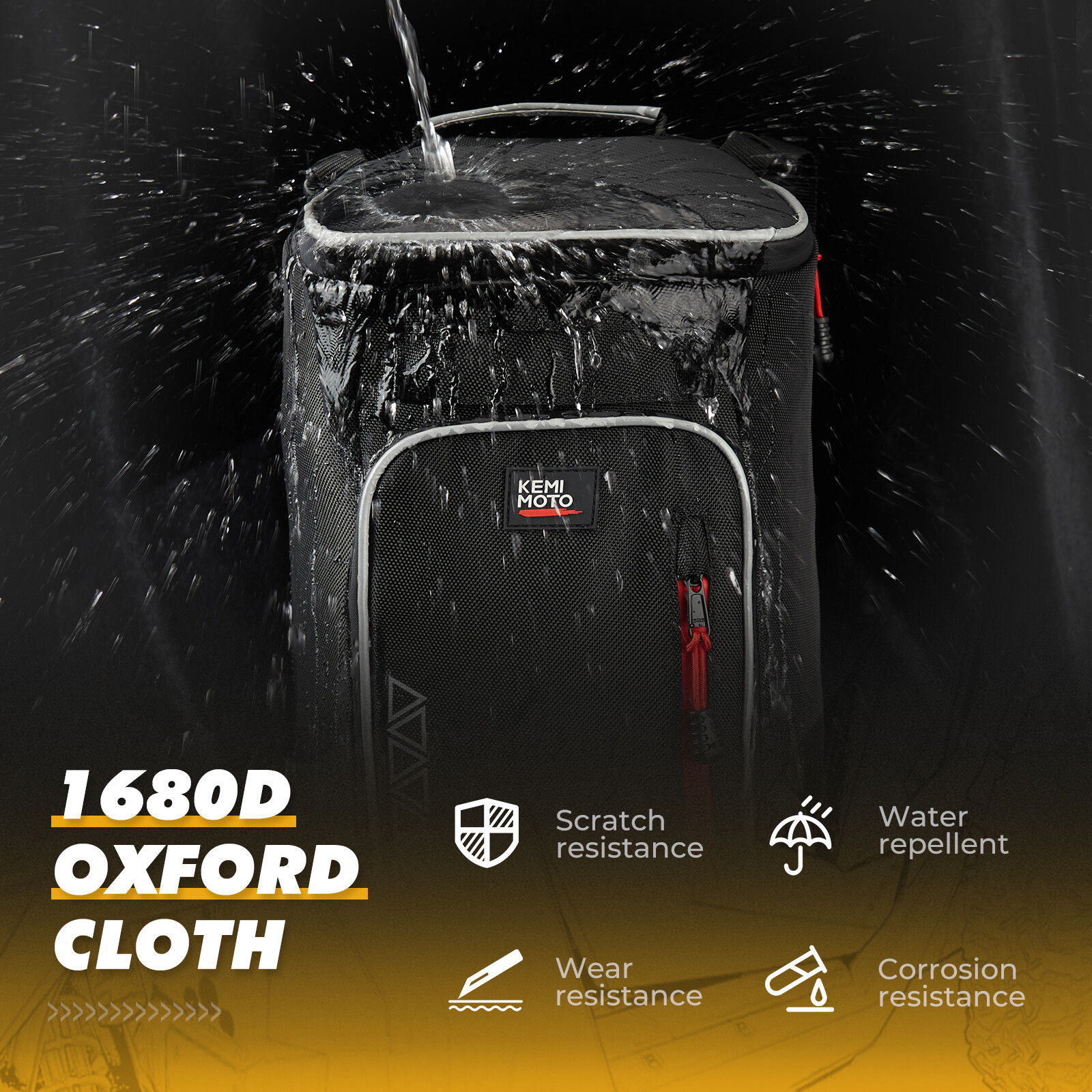 UTV Updated Center Console Storage Bag W/Cooler for Can Am Maverick X3 2020-2023