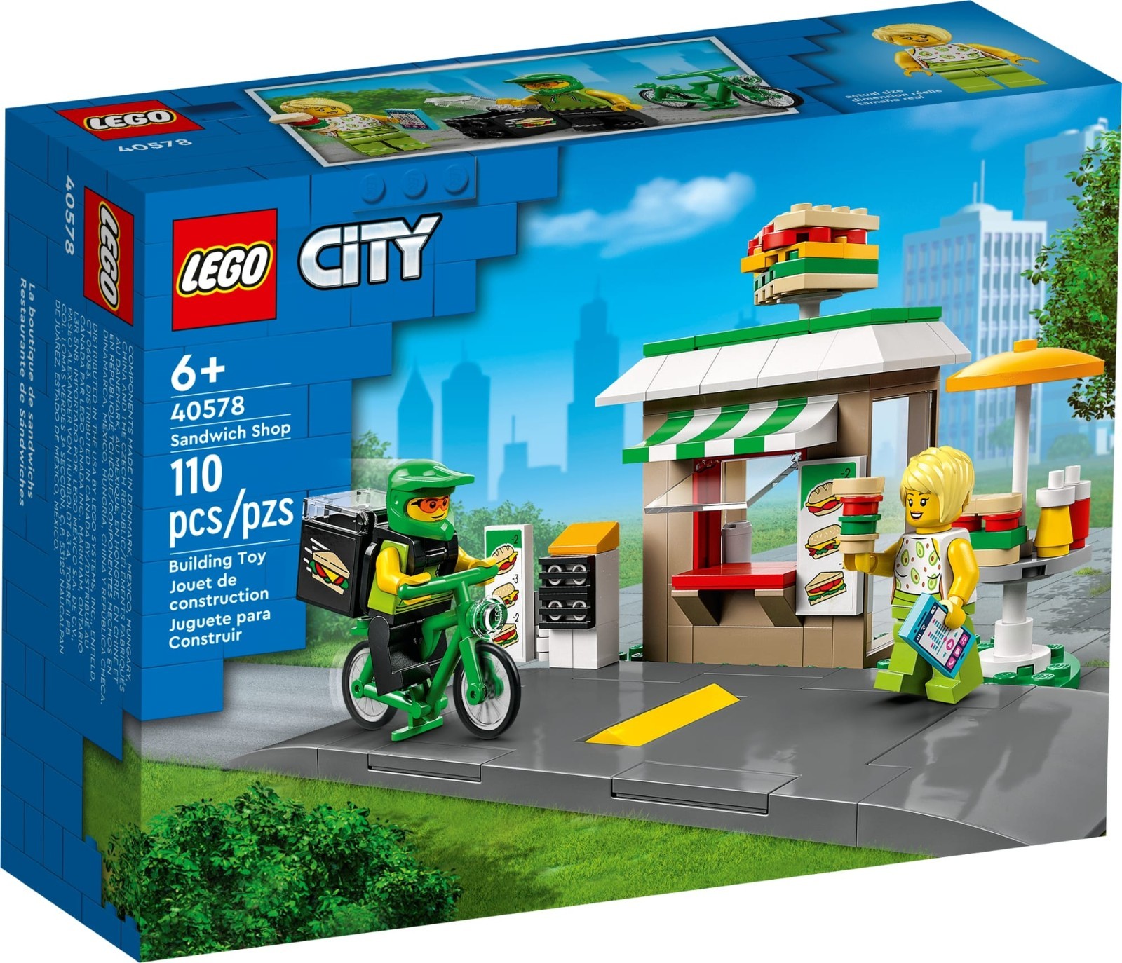 Lego Sandwich Shop 40578 Retired Limited Edition GWP New Factory Sealed 2022