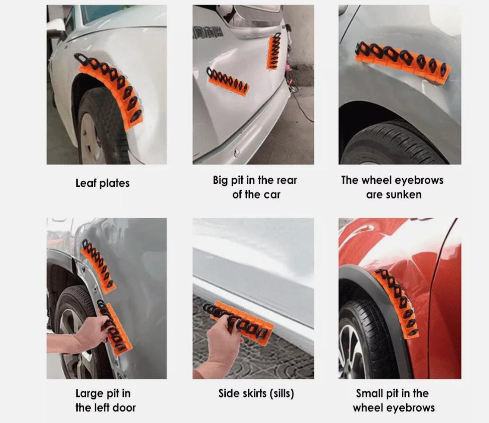 4X Auto Body Repair Kit Puller Glue Tabs Set Car Paintless Dent Removal Tool US