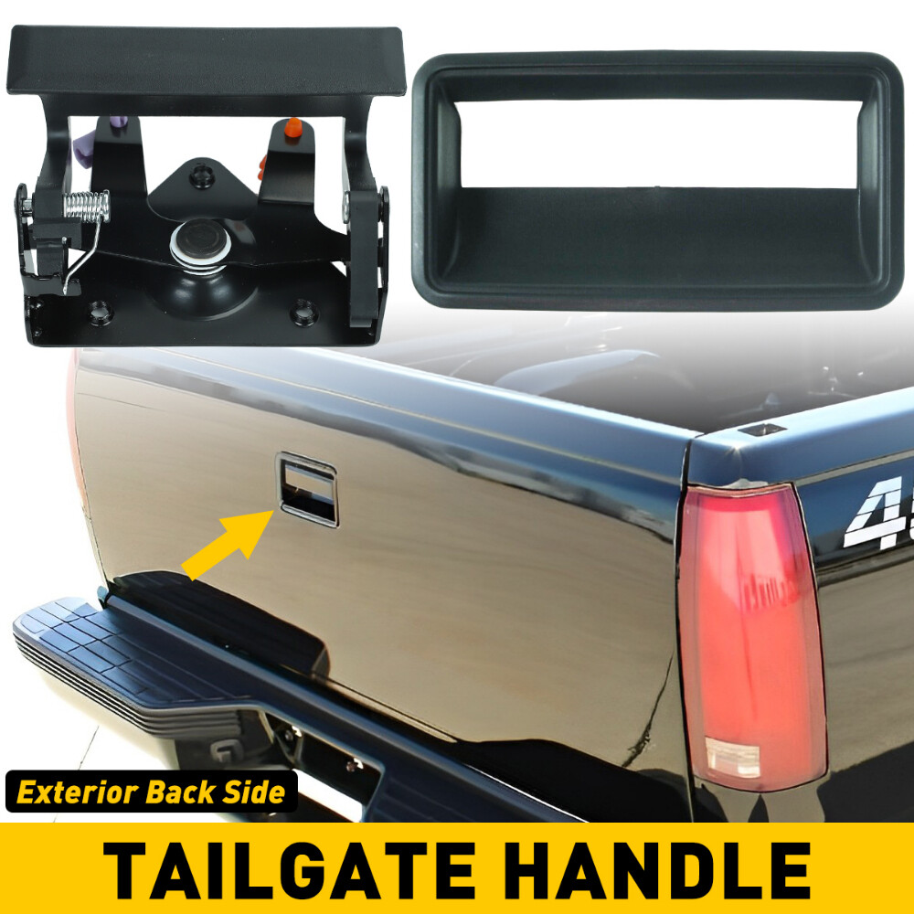 Tailgate Handle & Bezel For Chevy Silverado C/K C1500 C2500 C3500 1988-1998