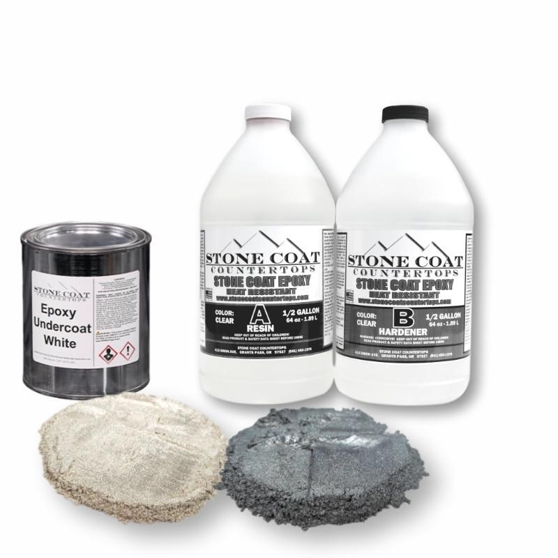 Stone Coat Countertops Carrara Marble Epoxy Resin Kit - DIY Countertop Epoxy Kit