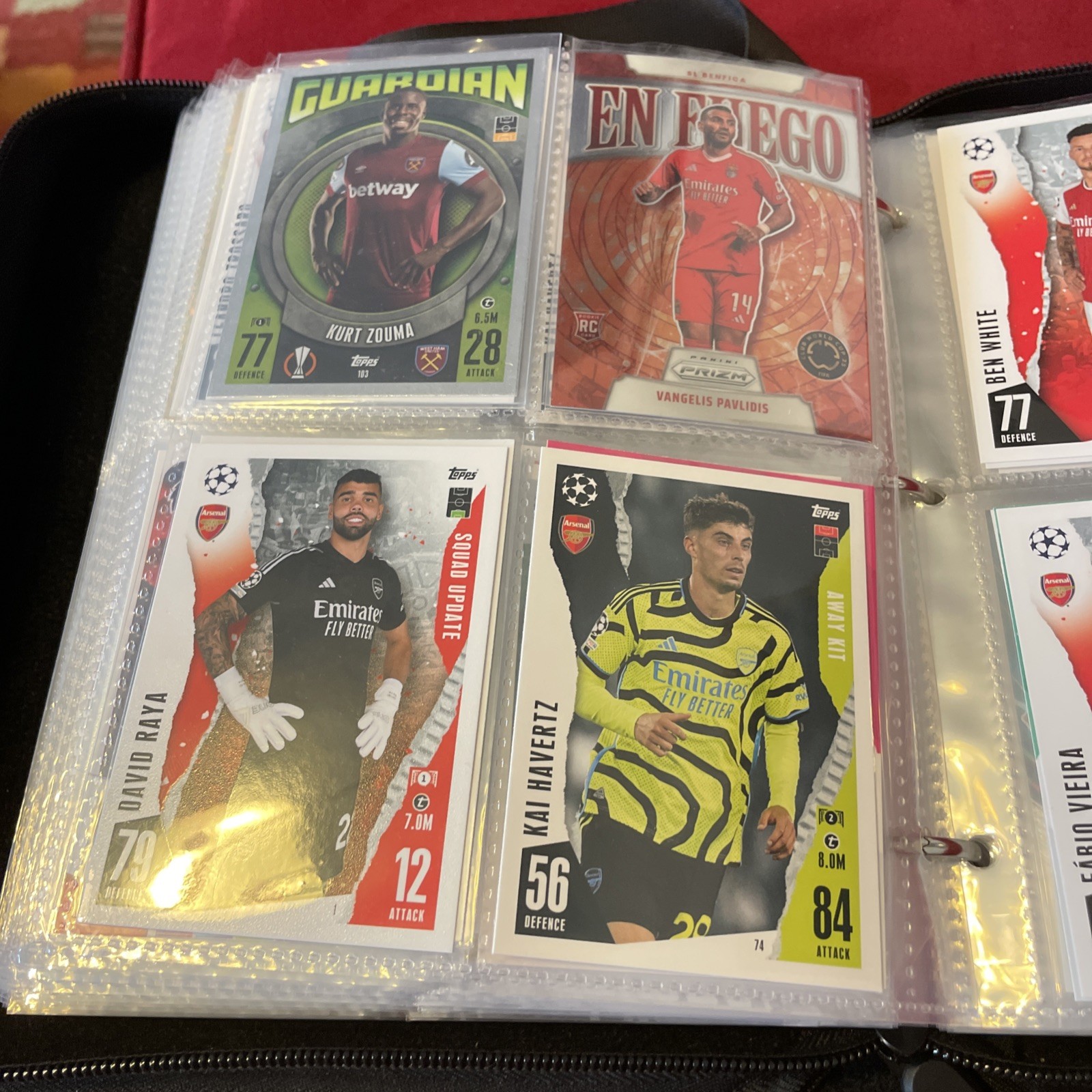 Huge Binder Full Of Soccer Cards! Panini, Topps, Many Holos And Special Cards!