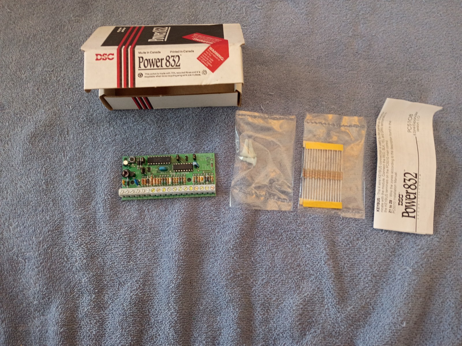 DSC PowerSeries PC5108 8 Zone Expander Module -New in Box