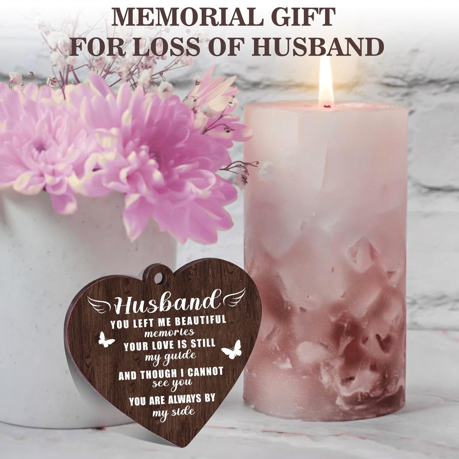 Memorial Gifts for Loss of Husband, Sympathy Gift for Loss of Husband Memoria...