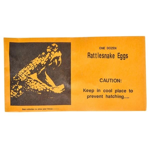 12 Rattlesnake Eggs Prank Envelopes - Magic Joke Trick Gag Gift Fun (1 dozen)
