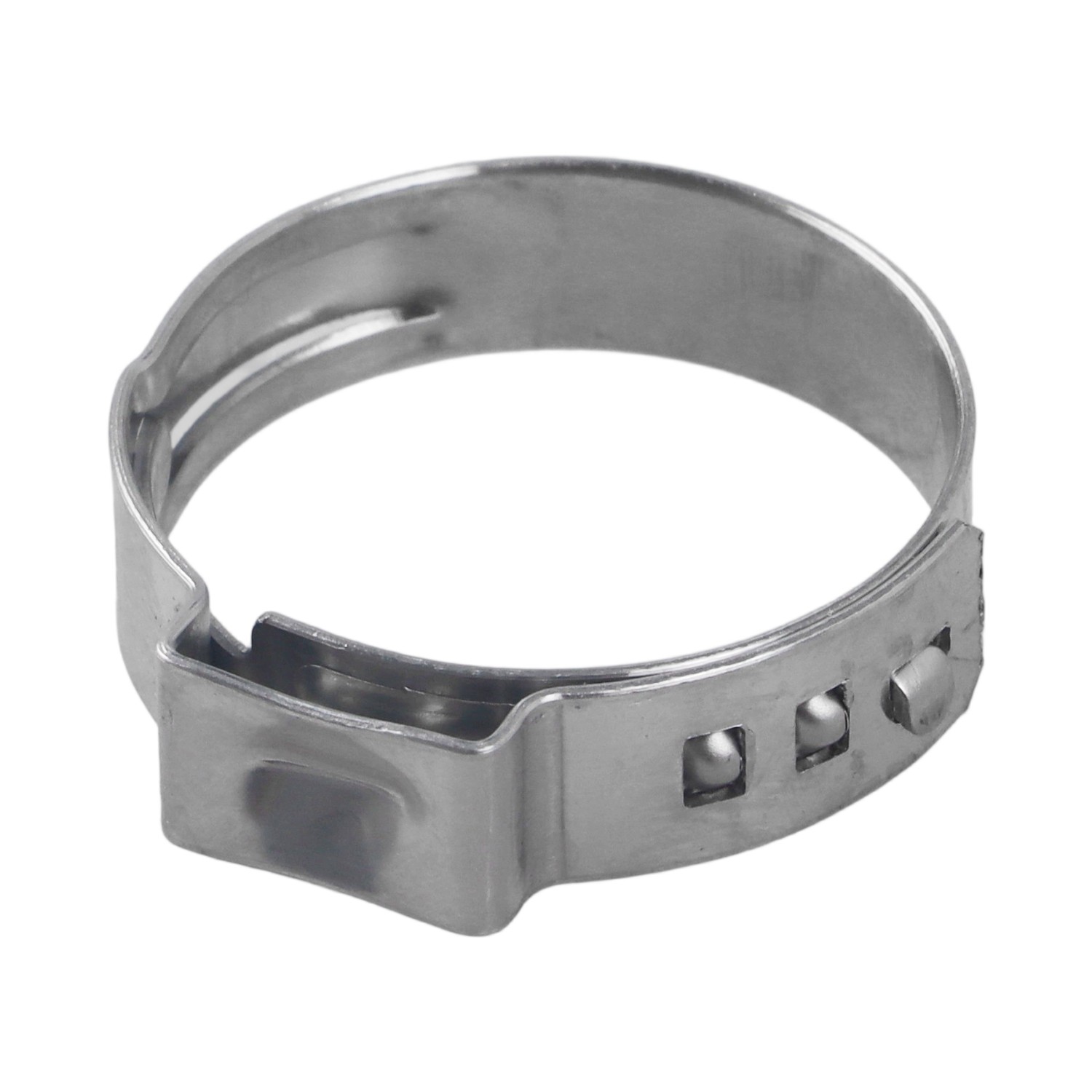 120Pcs 3/4'' PEX Stainless Steel Clamp Cinch Rings Crimp Pinch Fitting