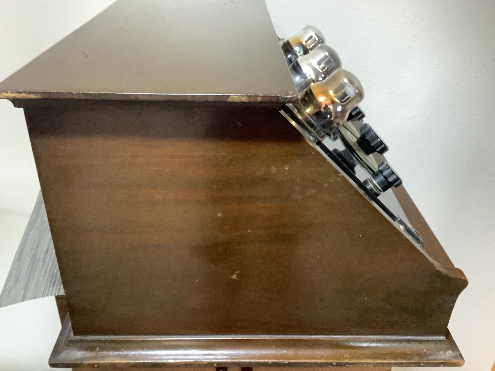 1923 Colin B. Kennedy Co. Exposed Tube Radio - St Louis & San Francisco WORKS!