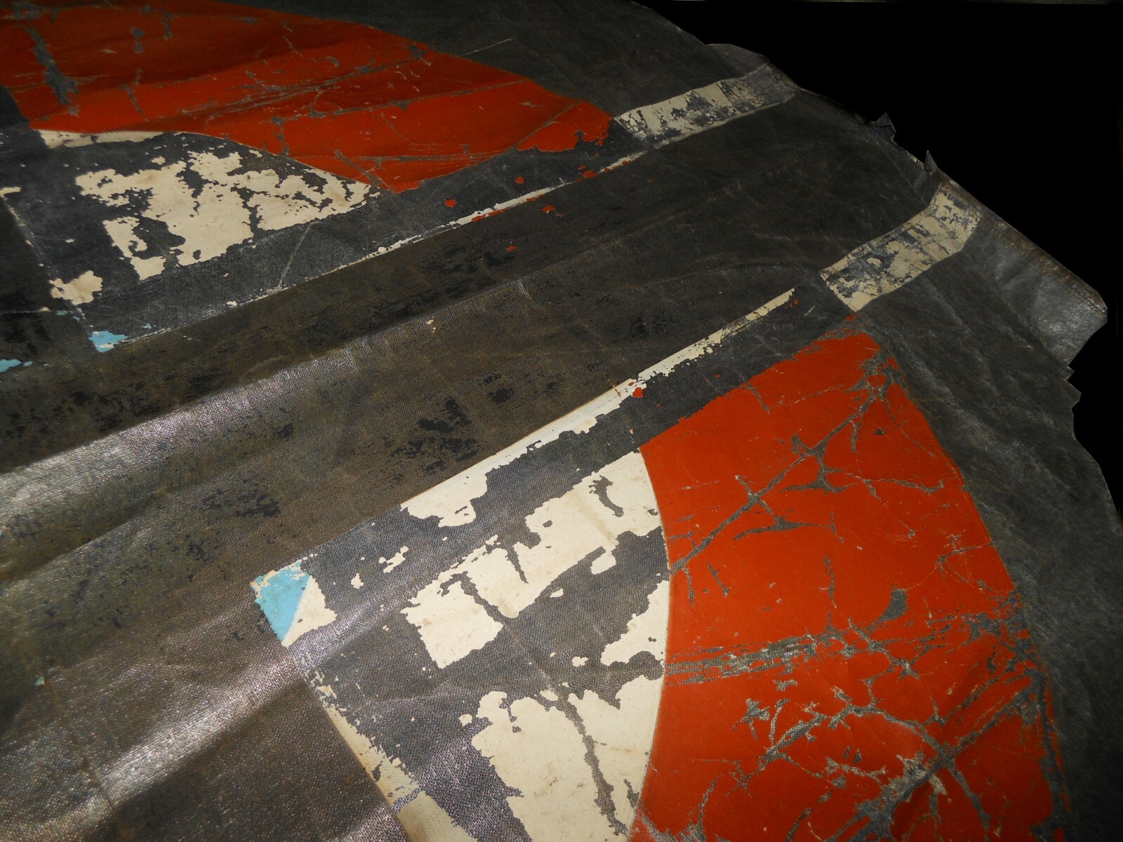 WW1 German Fliegertruppen - AIRCRAFT FABRIC SKIN - LONZENGE CAMOUFLAGE & CROSS
