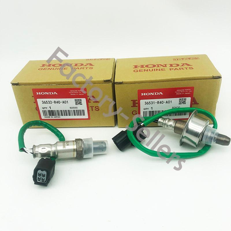 OEM 2PCS OXYGEN O2 SENSOR UPSTREAM & DOWNSTREAM FOR 2007-2011 HONDA CR-V 2.4L