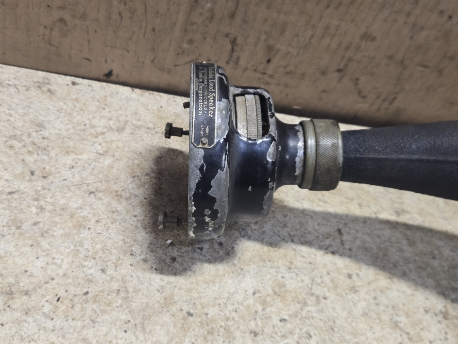 1920s Radiola RCA Loud Speaker Model UZ-1320 Miller Rubber Horn Speaker Parts