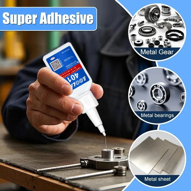 1 PC 20ml Instant Strong Super Glue Universal Fast Adhesive for Metal Plastic