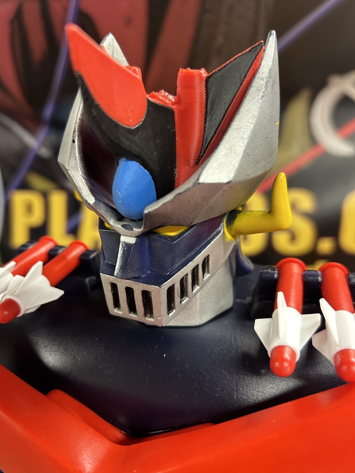 SHOGUN WARRIOR Condor Brain Head Ship 3D - Great Mazinger - Jumbo Machinder