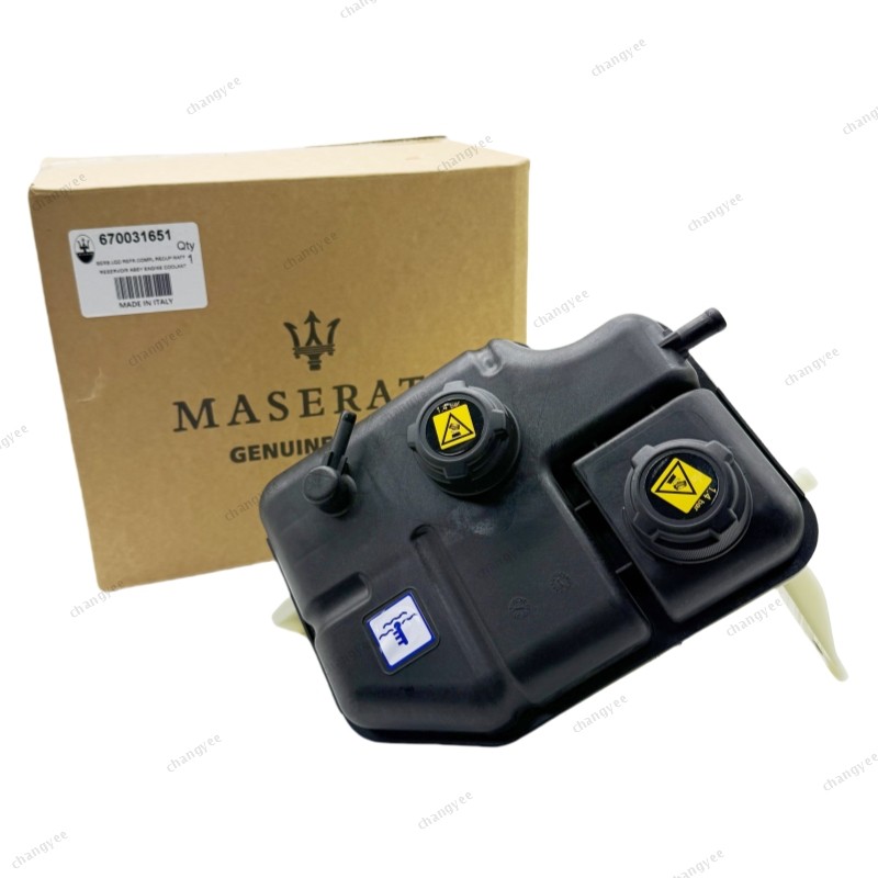 Coolant Reservoir Tank 670031651 for Maserati Quattroporte Levante Ghibli 14-19