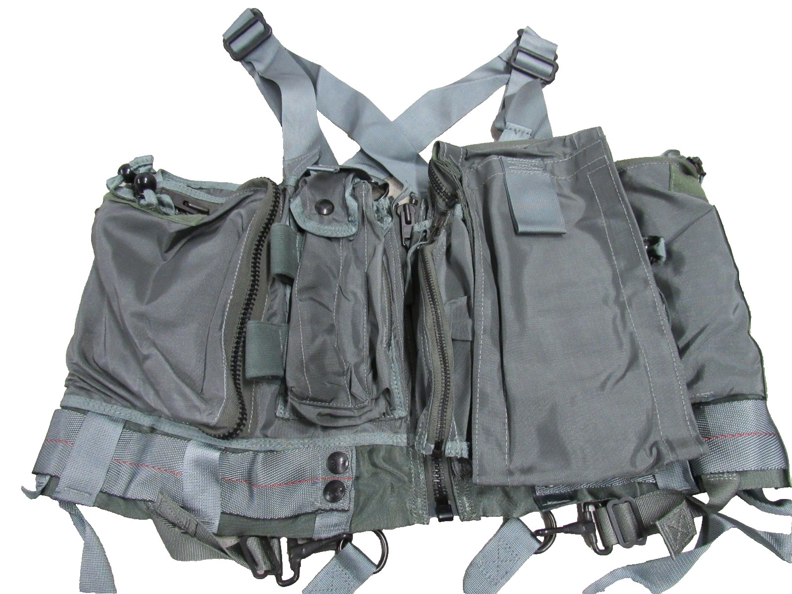 US Navy USMC Aircrew Pilot Survival Vest SV-2B w/ Holster & Knife Sheath NOS